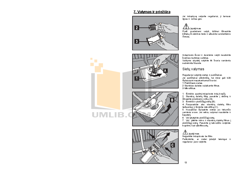 PDF manual for Blomberg Dishwasher GVN 1380